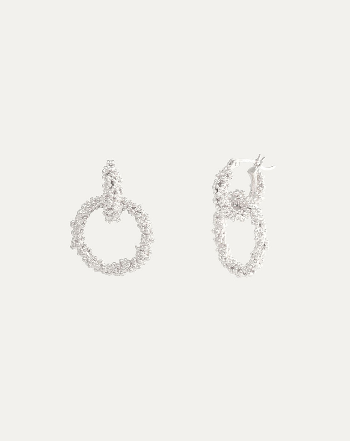 RIVER HOOPS - SILVER image 1