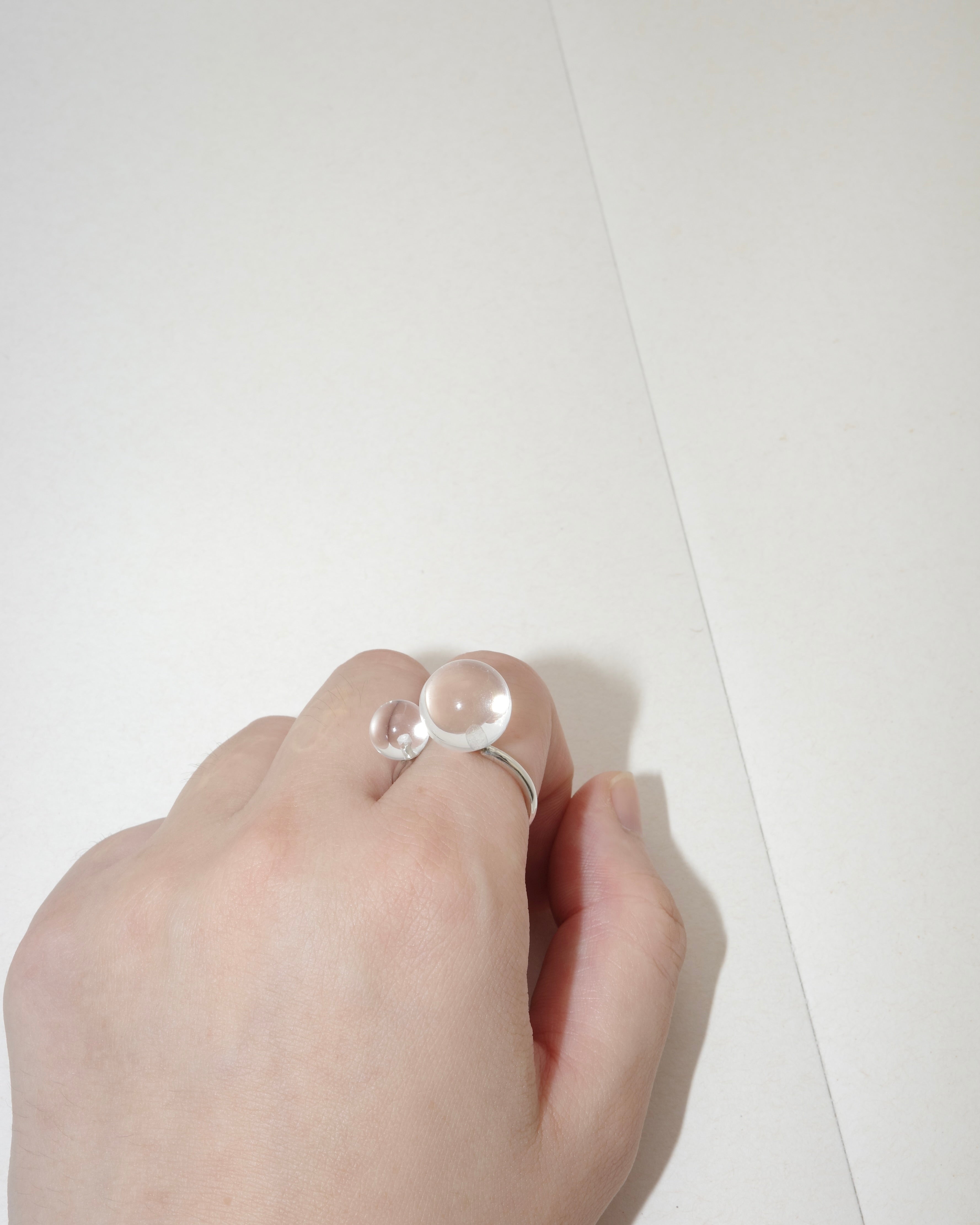 Duet Ring - Clear