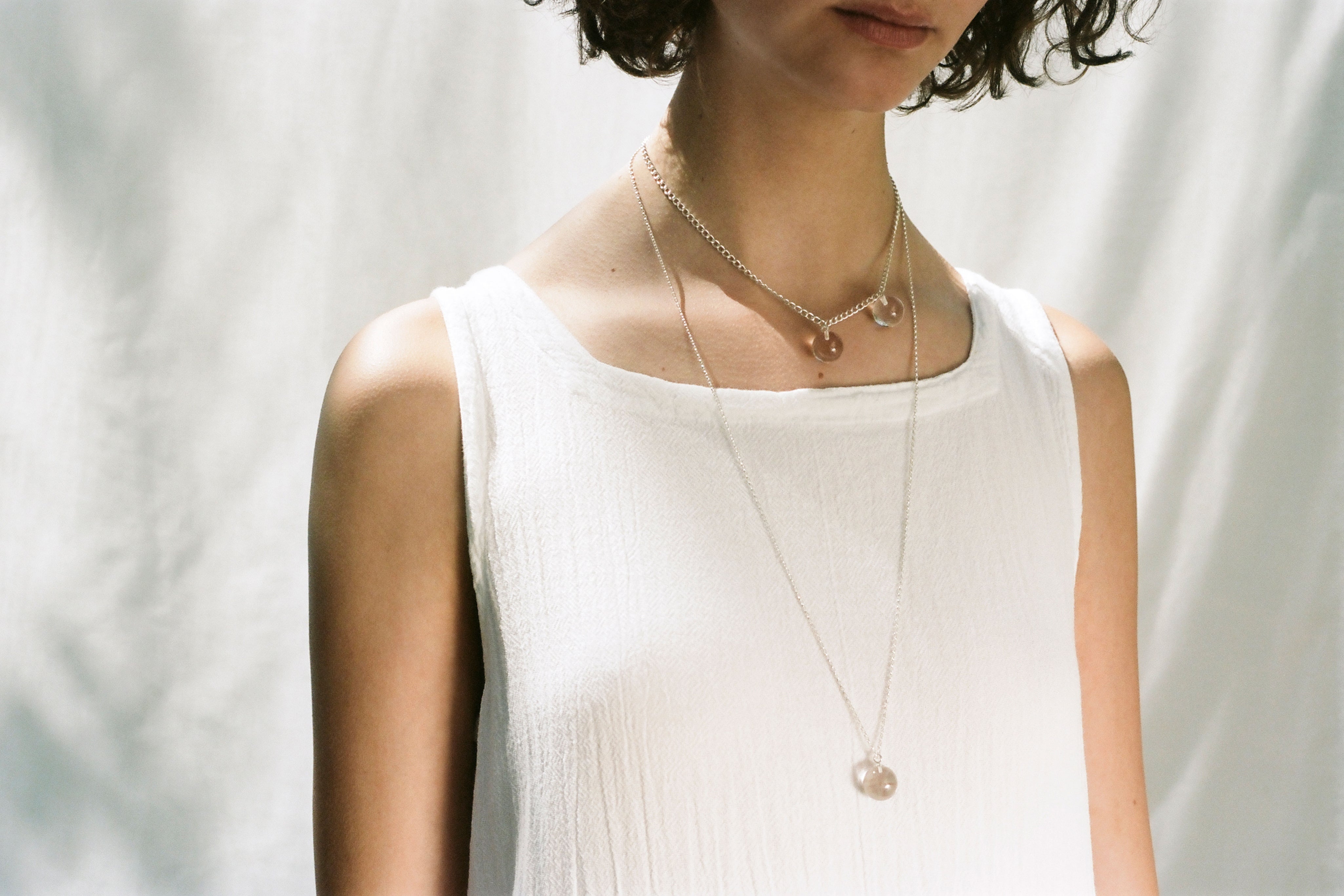 Solo Sphere Pendant Necklace
