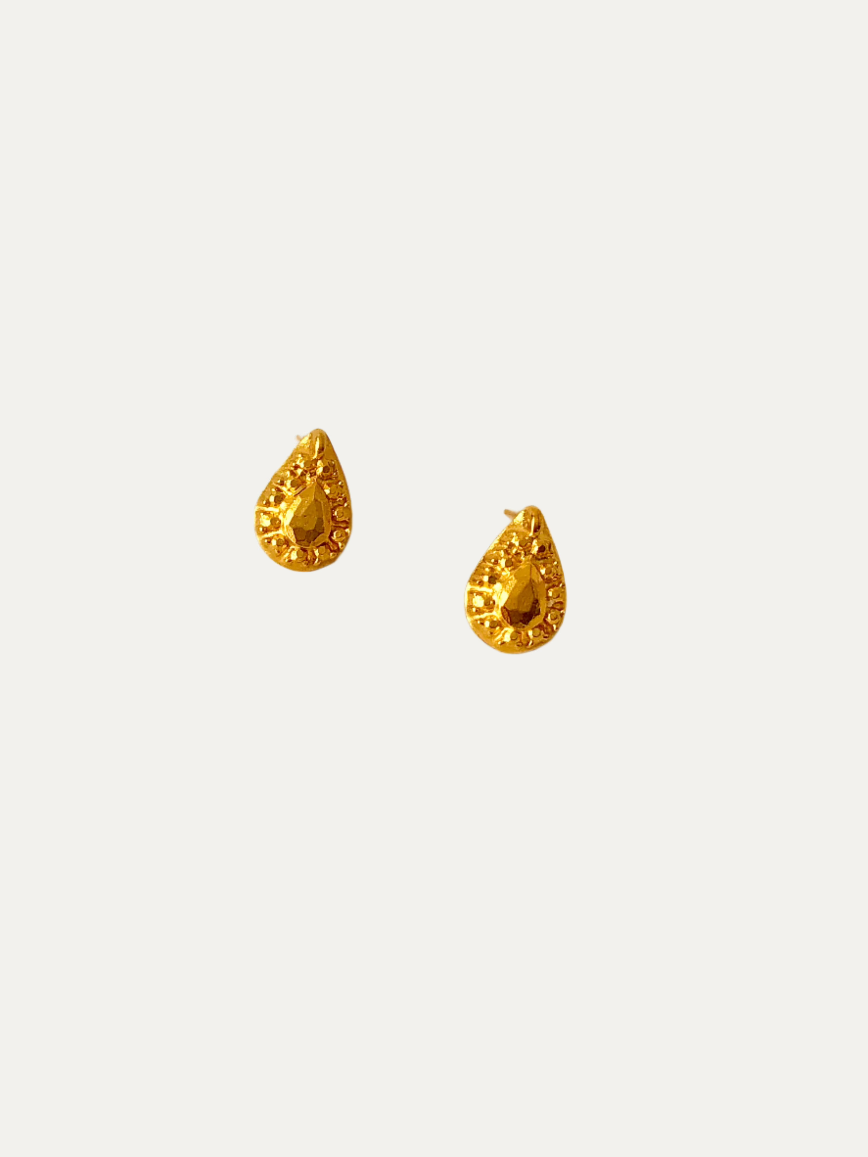 Beneath Earrings - Gold Vermeil