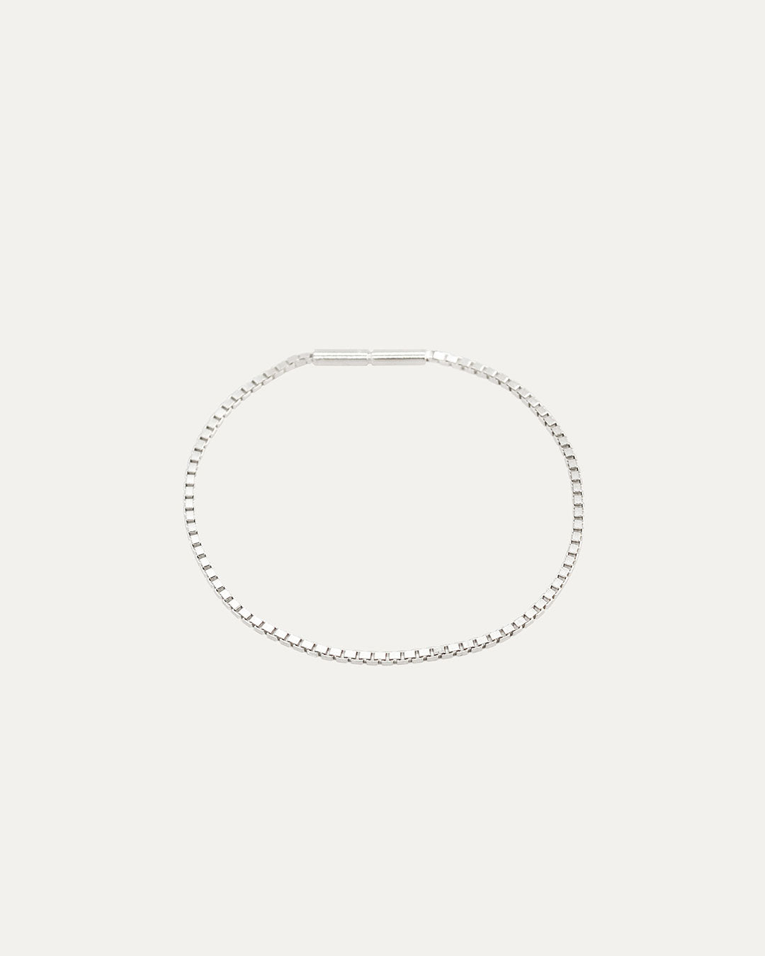 Silk Chain Bracelet - Silver