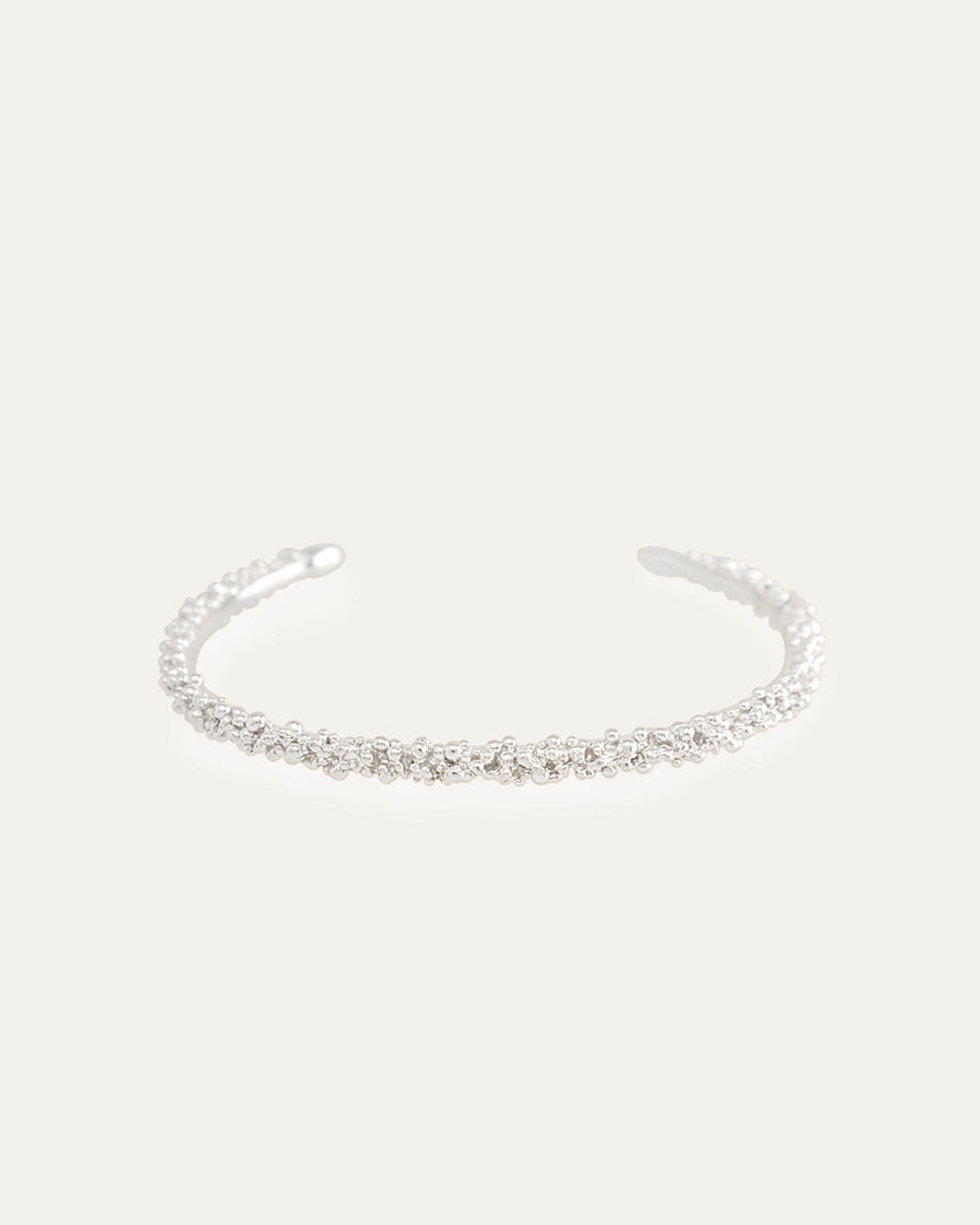 Halo Slim Cuff - Silver