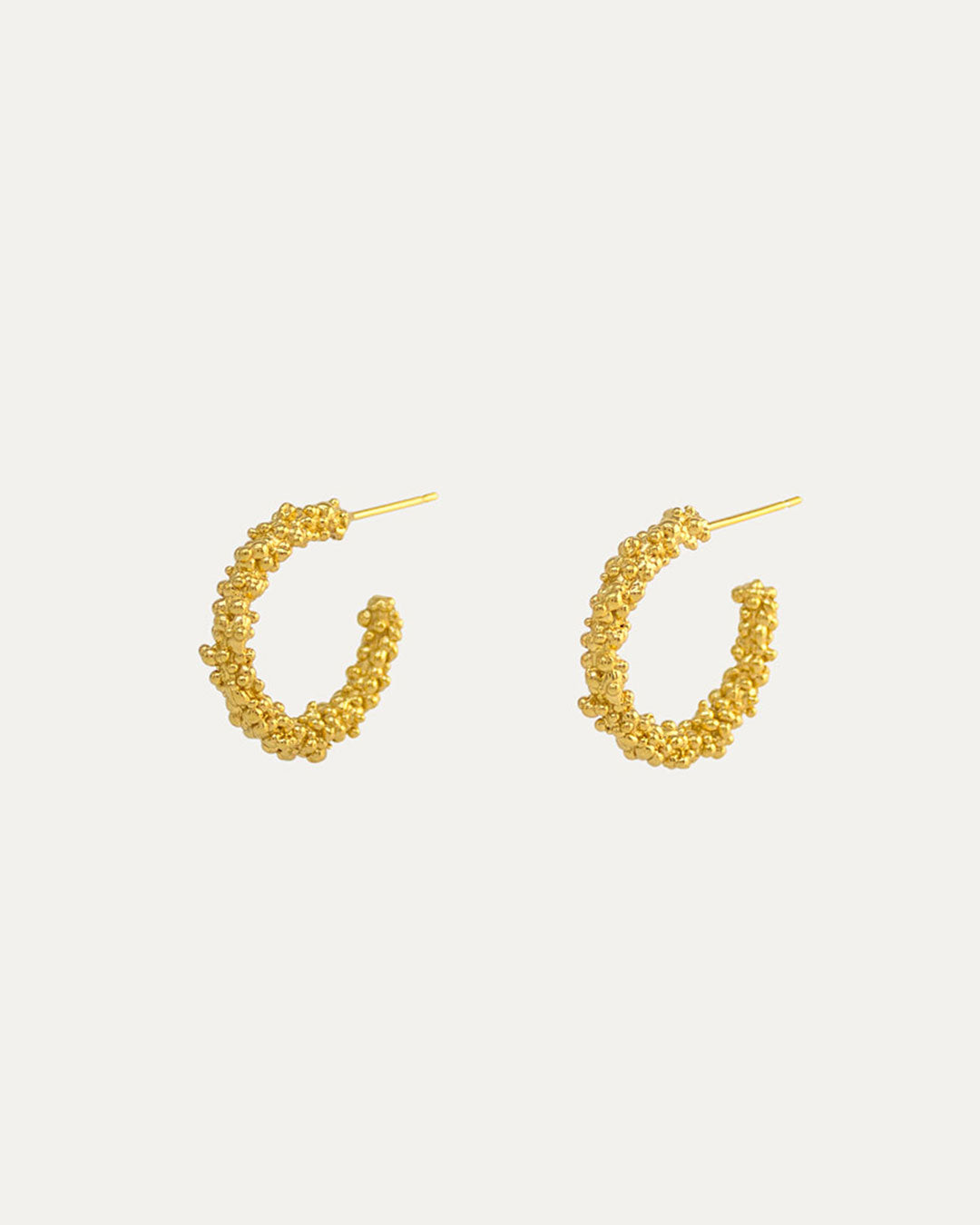 Halo Slim Hoops - Gold Vermeil