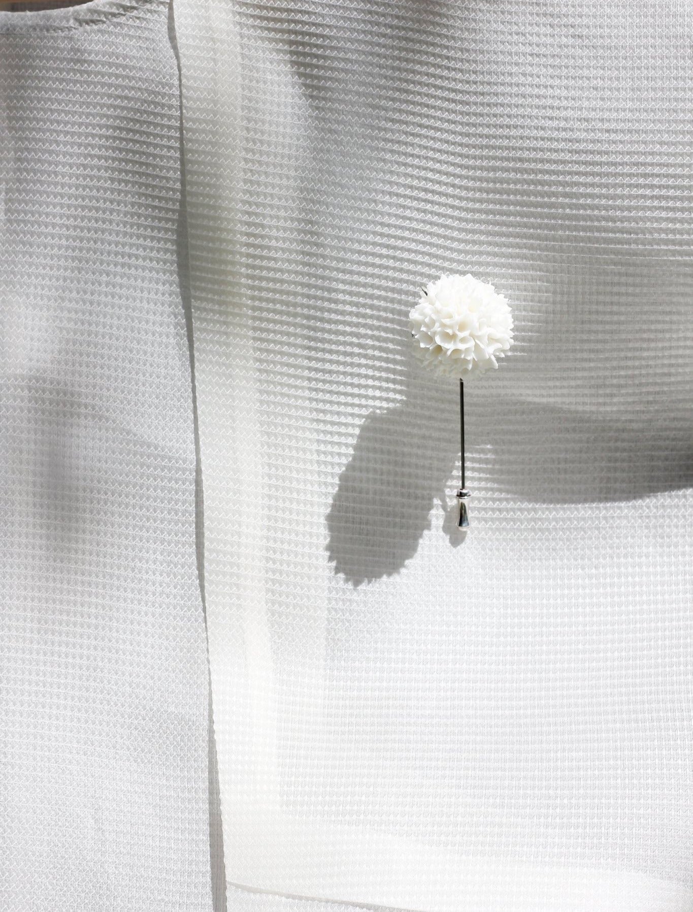White Brooch