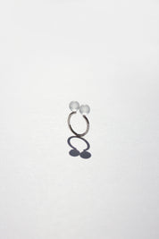 Duo Sphere Ring - Frosted