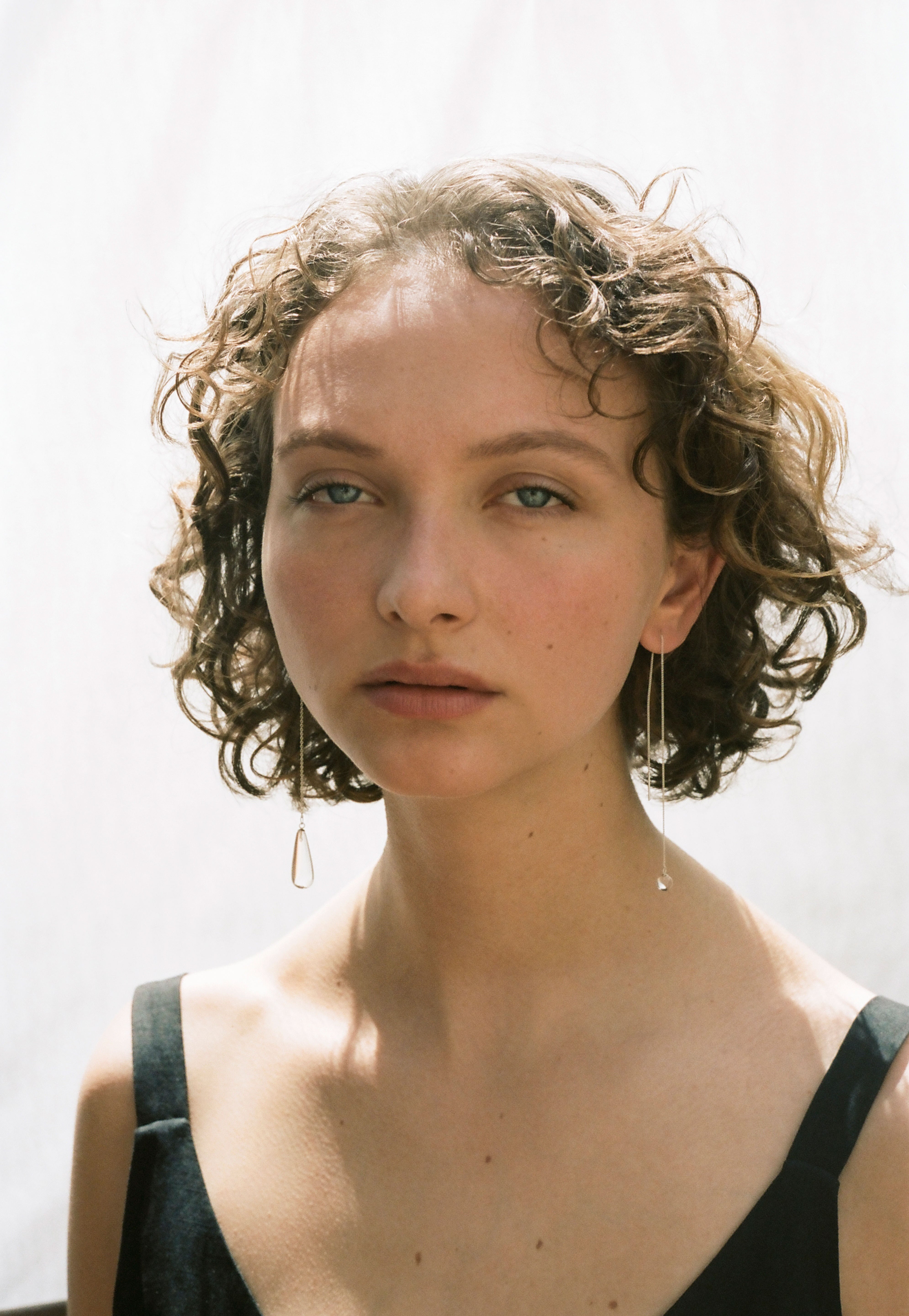 RAINDROP DROP EARRINGS image 1