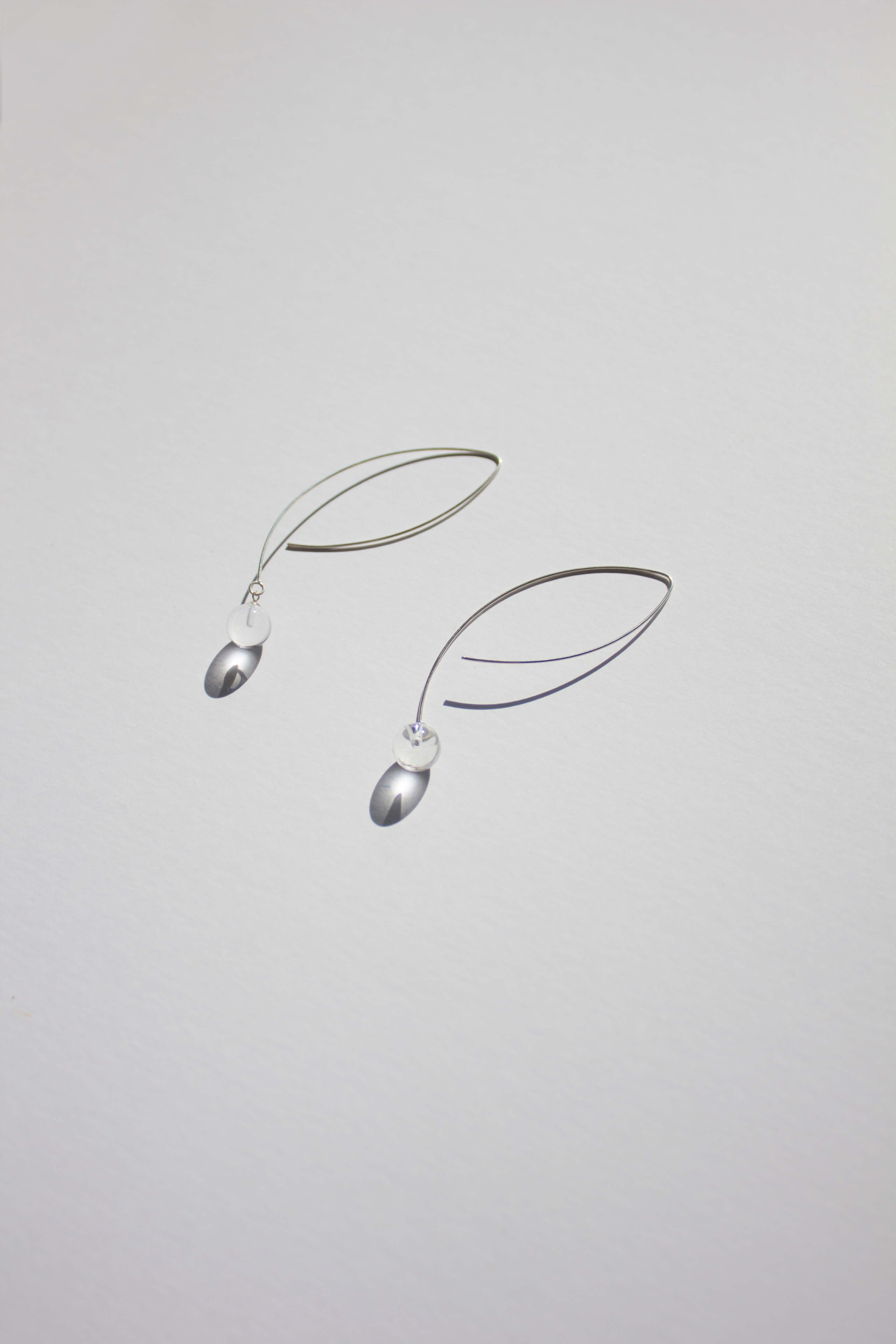 STREAM EARRINGS -LARGE SPHERE image 0
