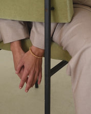 Halo Slim Cuff - Gold Vermeil