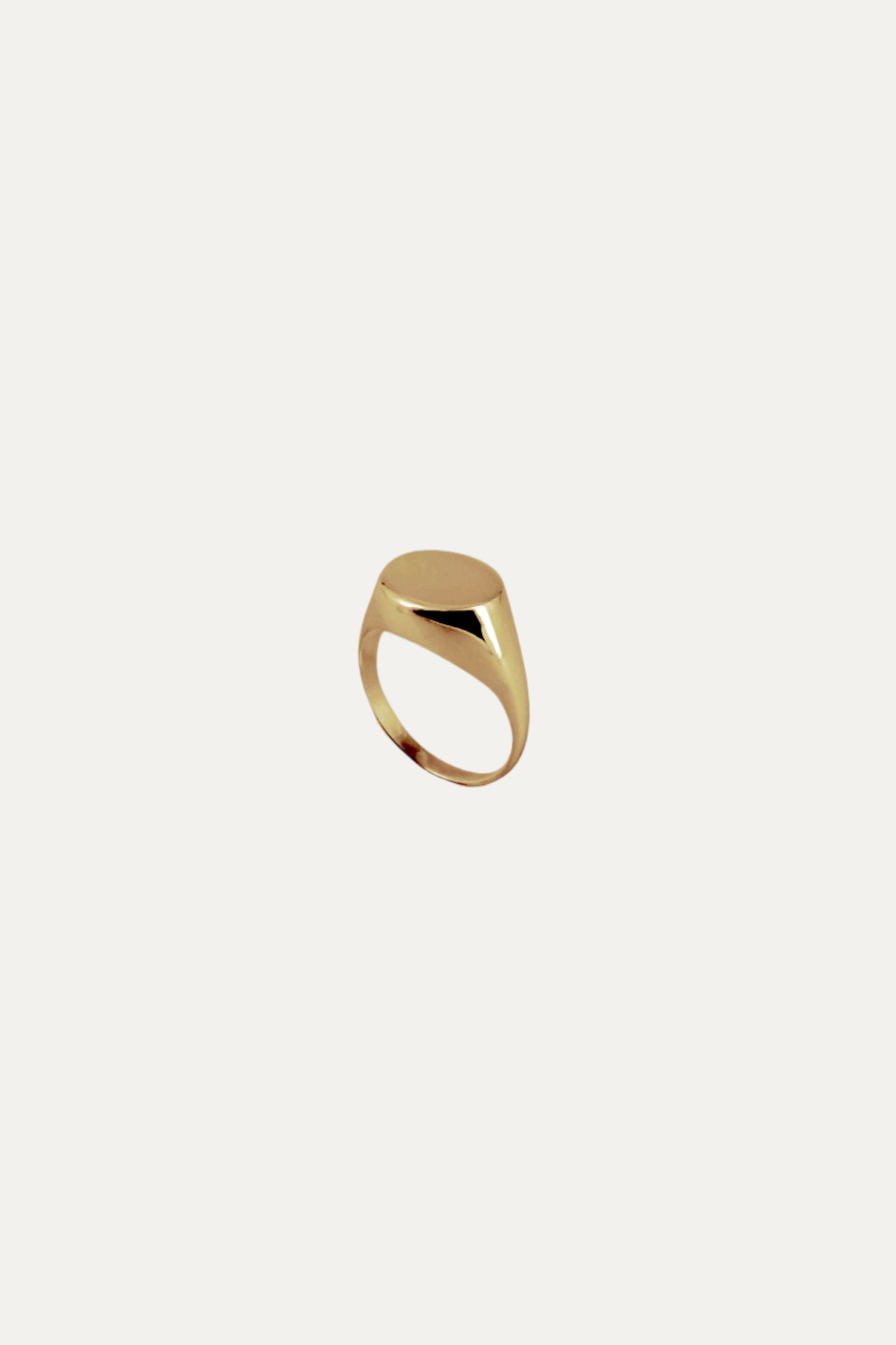 Signet Ring - Gold Vermeil