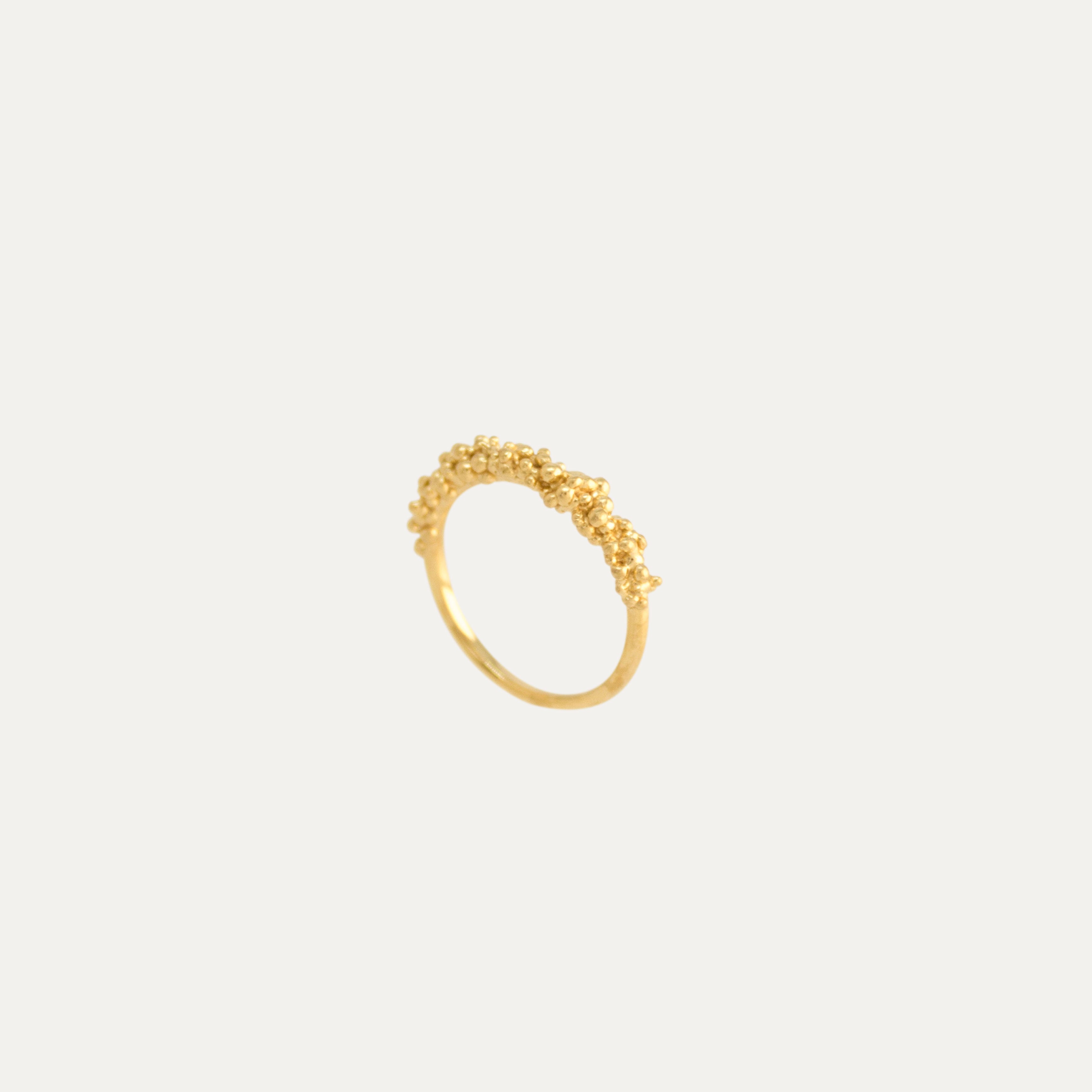 ECLIPSE SLIM RING - GOLD VERMEIL image 0