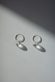 LARGE SPHERE HOOPS - CLEAR image 0