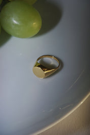 Signet Ring - Gold Vermeil