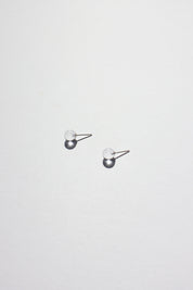 Small Sphere Earrings - Clear