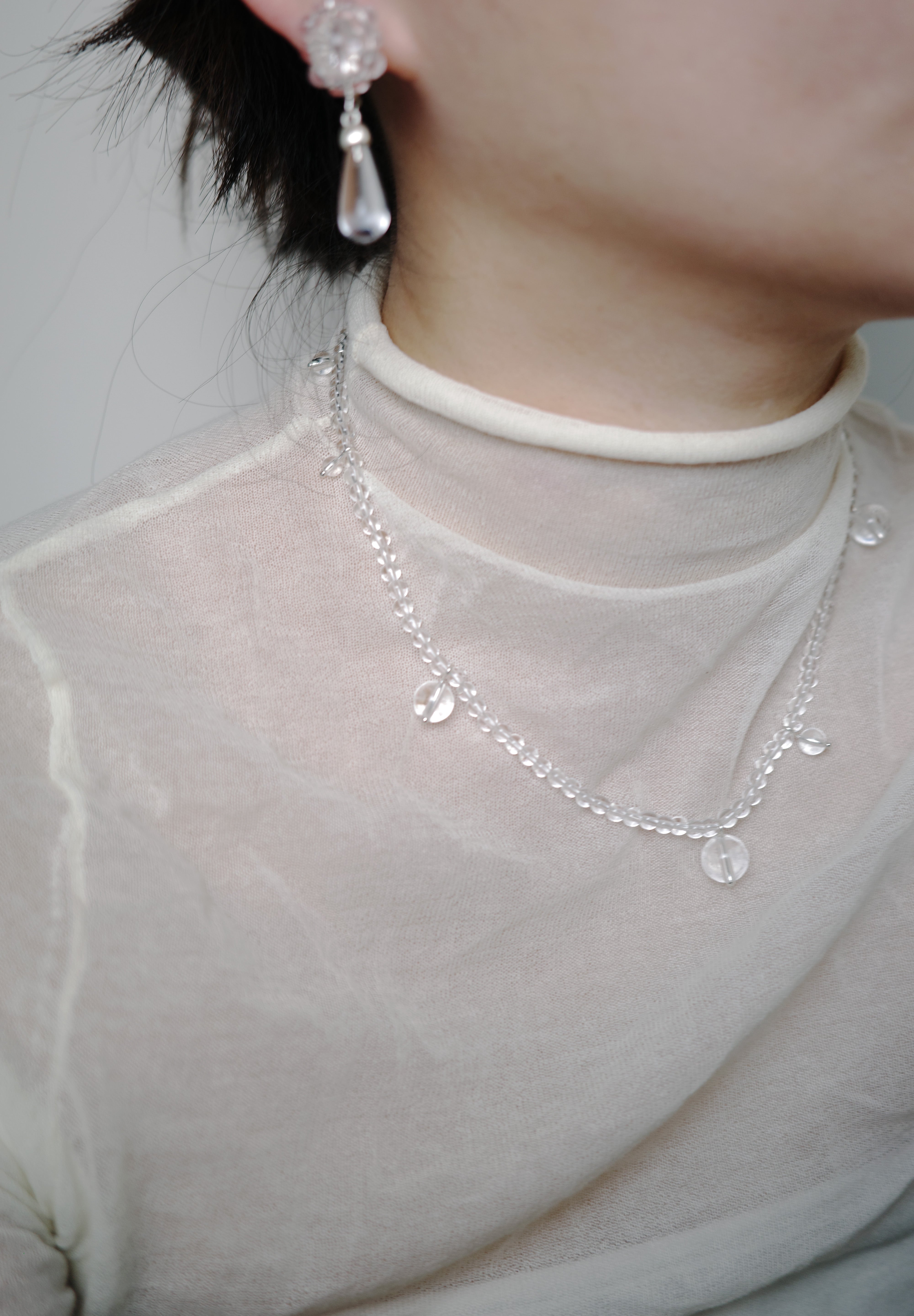 Quiet Current – Drop Necklace