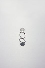 Solo Sphere Ring - Large Frosted