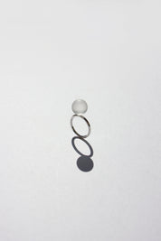 Solo Sphere Ring - Large Frosted