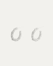 HALO SLIM HOOPS - SILVER image 0