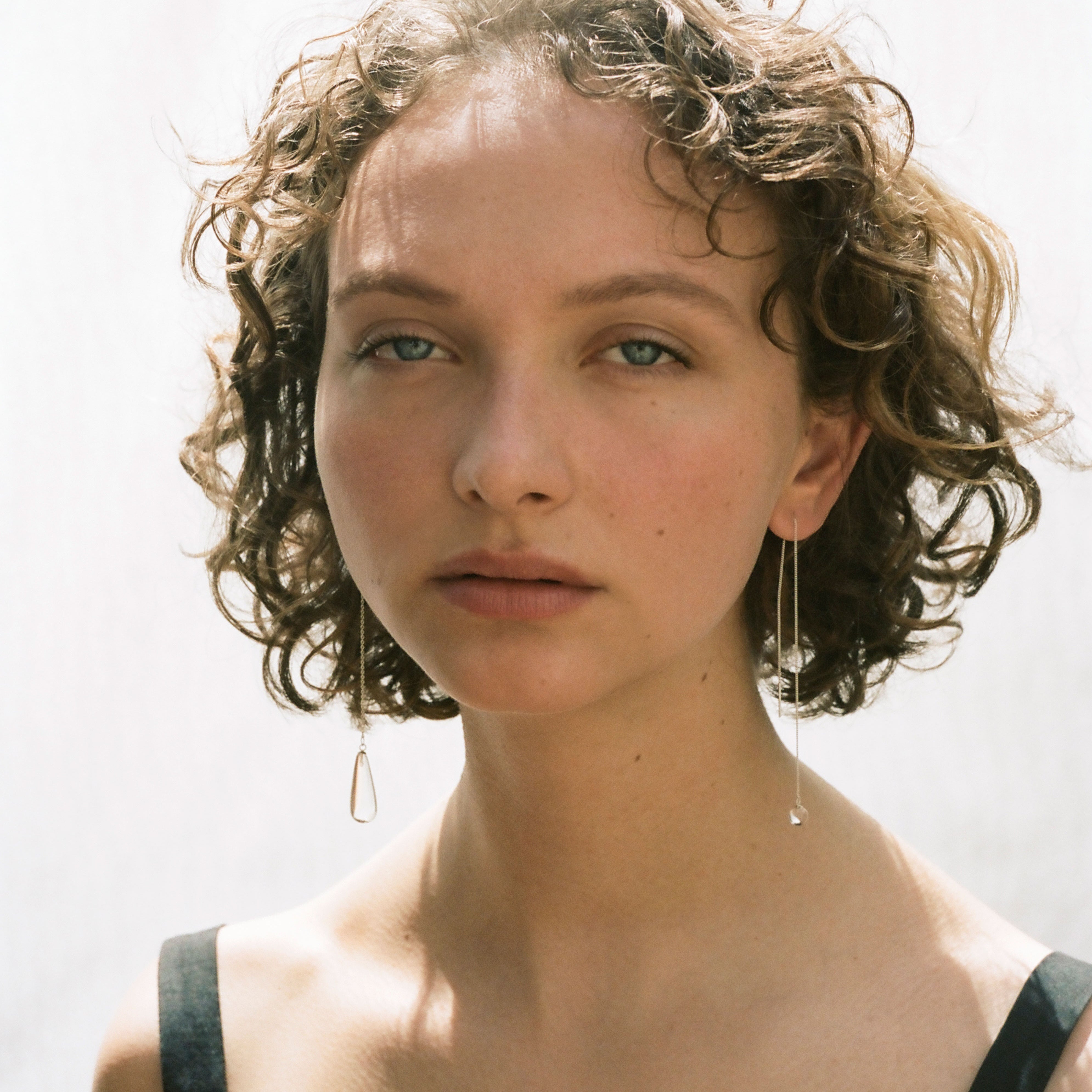 RAINDROP DROP EARRINGS image 1